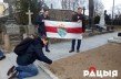 На кладбище Росы в Вильнюсе привезли землю с могил повстанцев с Лидчины