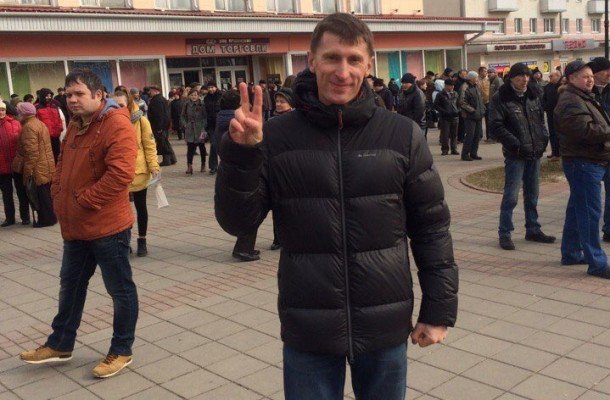На акцыі супраць дэкрэту № 3 затрыманы Андрэй Юркоў