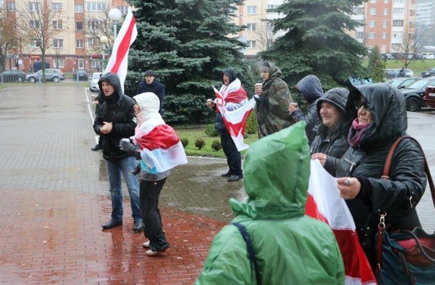 Пикет солидарности в последний день суда над Пальчиса