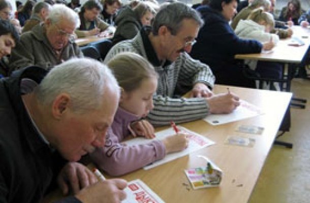 Общенациональный диктант в Гродно