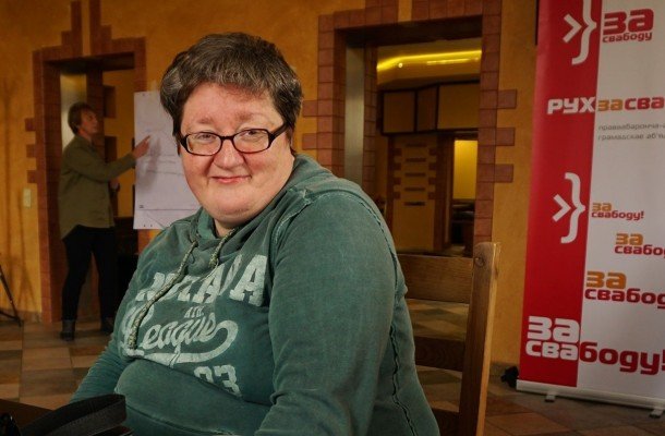В лидском суде задержали активистку движения «За свободу» Ольгу Быковскую; позже перед ней извинились и отпустили