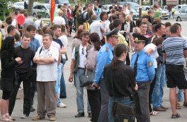 Барановичи: В молчаливом протесте участвовало 200 человек