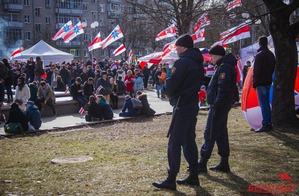 Милиция требует через суд с организаторов Дня Воли более 7 тыс. рублей