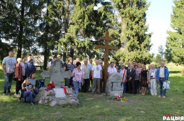 Новы памятны знак з’явіўся на месцы апошняга бою паўстанцаў Каліноўскага